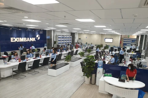 Eximbank được chấp thuận sửa đổi mức vốn điều lệ lên 18.688 tỷ đồng. (Ảnh: Vietnam+)