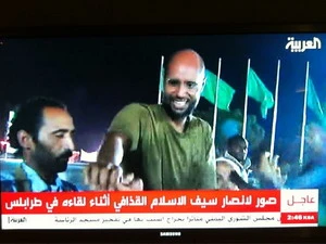 Người con trai Saif Gaddafi xuất hiện tại Tripoli