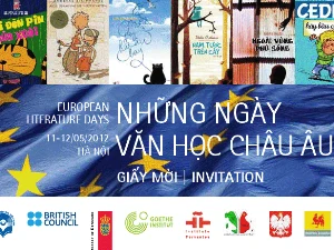 Poster "Những ngày văn học châu Âu" năm 2012.