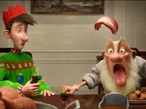 Một hình ảnh trong bộ phim 3D Arthur Christmas (Nguồn ảnh: internet)