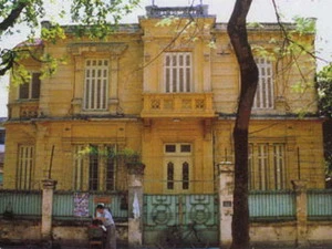 Biệt thự cũ ở Hà Nội. (Nguồn: Internet).