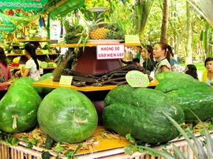Lễ hội trái cây Nam Bộ năm 2011. (Nguồn: Internet)