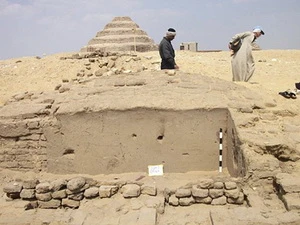 Một ngôi mộ cổ ở Ai Cập. (Nguồn: AP)