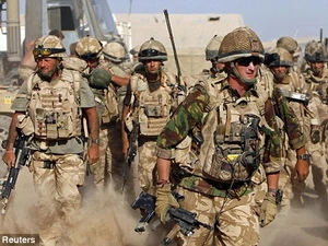 Lính Anh ở Afghanistan. (Nguồn: Reuters)