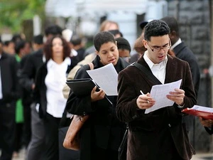 Người thất nghiệp tại Mỹ. (Nguồn: AFP)