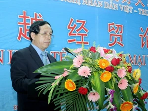 Đại sứ Việt Nam tại Trung Quốc Nguyễn Văn Thơ. (Ảnh: An Đăng/TTXVN)