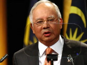 Thủ tướng Malaysia Najib Tun Razak. (Nguồn: AFP)