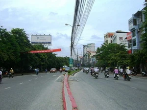 Một đoạn phố Kim Mã.