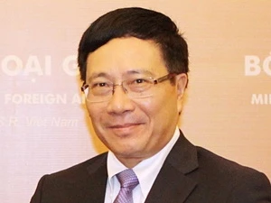 Bộ trưởng Ngoại giao Phạm Bình Minh. (Ảnh: Dương Giang/TTXVN)