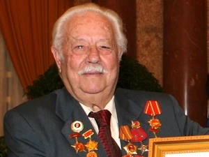 Ông Kostas Sarantidis (Nguyễn Văn Lập), người gốc Hy Lạp, nguyên chiến sỹ Trung đoàn 803, Liên khu 5-Bộ Quốc phòng. (Nguồn: TTXVN)