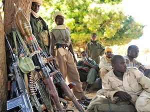 Các nhóm sắc tộc vũ trang tại Darfur. (Ảnh: Internet)