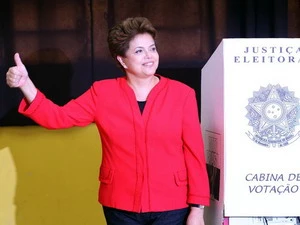 Ứng cử viên Dilma Rousseff. (Nguồn: Getty images)