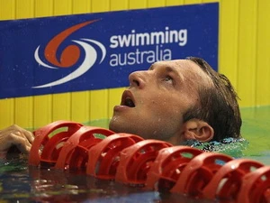 Ian Thorpe thi đấu tại vòng loại bơi lội toàn quốc Australia. (Nguồn: sports.yahoo.com)