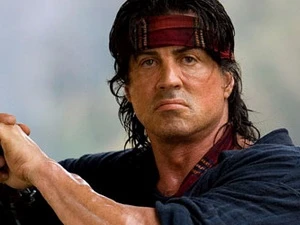 Sylvester Stallone trong vai Rambo. (Nguồn: popmatters.com)