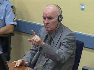 Tướng Ratko Mladic, ngày 3/6 đã xuất hiện trước Tòa án tại La Hay. (Ảnh: Reuters)