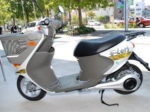 Mẫu xe máy scooter chạy điện e-Let's. (Ảnh: Internet)