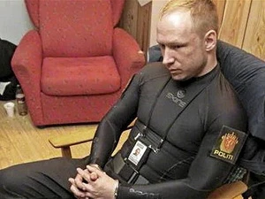 Tên sát thủ Anders Behring Breivik. (Ảnh: telegraph.co.uk)