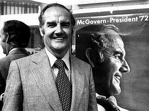 Cựu Thượng nghị sĩ Đảng Dân chủ Mỹ George McGovern. (Nguồn: SIPA/REX)