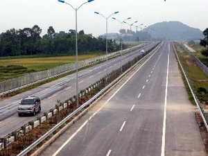 Dự án đường cao tốc Cầu Giẽ-Ninh Bình. (Nguồn: TTXVN)