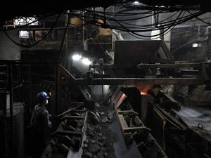 Tại một mỏ than ở Ba Lan. (Ảnh: Reuters)