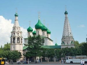 Nhà thờ Elias tại Yaroslavl. (Ảnh: wikimedia.org)