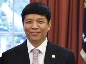 Đại sứ Việt Nam tại Mỹ Nguyễn Quốc Cường. (Ảnh: TTXVN) 