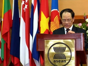 Tổng thư ký ASEAN Lê Lương Minh. (Ảnh: Trần Hiệp/TTXVN)