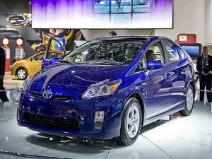 Mẫu xe hybrid Prius mới của Toyota.