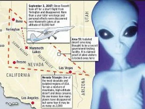 Người ngoài hành tinh đã đến Nevada? (Ảnh: TT&VH)
