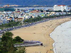 Một góc thành phố Quy Nhơn, tỉnh Bình Định. (Ảnh: Thanh Tùng/TTXVN)