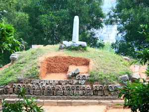 Một góc khu di tích khảo cổ chùa Dạm, Bắc Ninh. (Nguồn: giaoduc.net.vn)