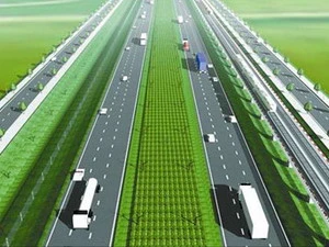 Phối cảnh dự án đường cao tốc Hòa Lạc. (Nguồn: Internet)