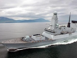 Tàu khu trục HMS Dauntless (Nguồn: Telegraph)