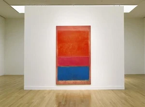 Bức tranh “Royal Red and Blue” của họa sỹ theo khuynh hướng biểu hiện trựu tượng Mark Rothko. (Nguồn: stardustmoderndesign.com)