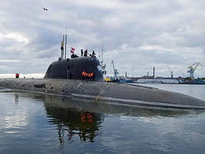 Một tàu ngầm hạt nhân của Hải quân Nga. (Nguồn: navaltoday.com)