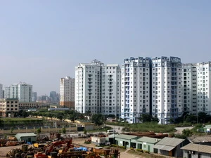 Một góc khu đô thị Nam Trung Yên. (Nguồn: TTXVN)