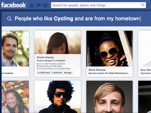 Giao diện Facebook Graph Search. (Nguồn: Cnet)