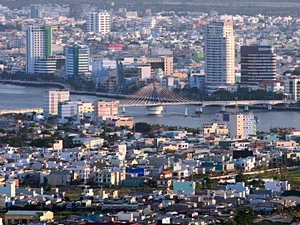 Một góc trung tâm thành phố Đà Nẵng. (Nguồn: TTXVN)