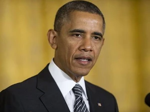Tổng thống Mỹ Obama phát biểu về dự luật cải cách chế độ nhập cư ở Nhà Trắng, ngày 24/10. (Nguồn: AFP)