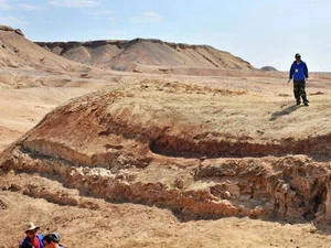 Nơi phát hiện ra hóa thạch. (Nguồn: vtvdanang.vn)
