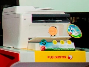 Máy in Fuji Xerox mới ra mắt tại thị trường Việt Nam. (Ảnh: H.Minh/Vietnam+)