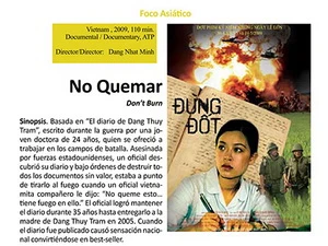 Catalog giới thiệu phim tại liên hoan. (Ảnh: Quang Sơn/Vietnam+)