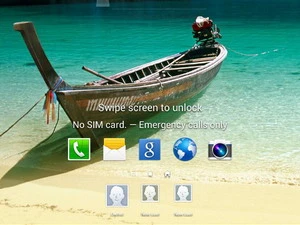 Hình ảnh cho thấy Galaxy Tab 3 hỗ trợ đa tài khoản người dùng. (Nguồn: bgr.com)
