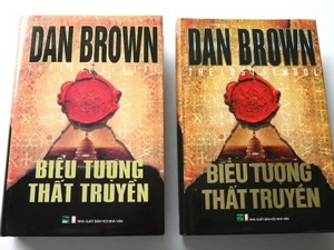 Bìa sách lậu (trái) và sách thật. (Ảnh: Internet)