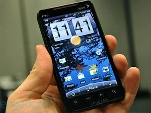 Điện thoại thông minh EVO 4G của HTC. (Ảnh: Internet)