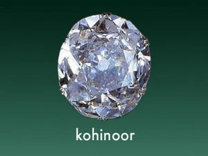 Viên “kim cương vua” Kohinoor. (Ảnh: Internet)