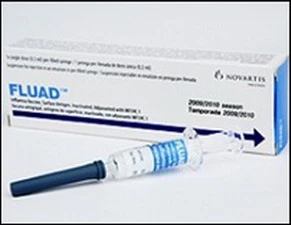 Vắc-xin cúm mùa Fluad của Công ty Novartis. (Nguồn: pharmafield.co.uk)