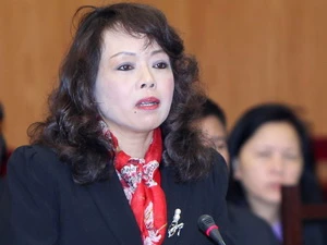 Bộ trưởng Bộ Y tế Nguyễn Thị Kim Tiến. (Ảnh: TTXVN)