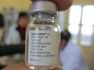 Vắcxin Quinvaxem đã được kiểm định an toàn. (Ảnh: PV/Vietnam+)