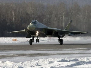 Máy bay T-50 của Nga. (Ảnh: Reuters)